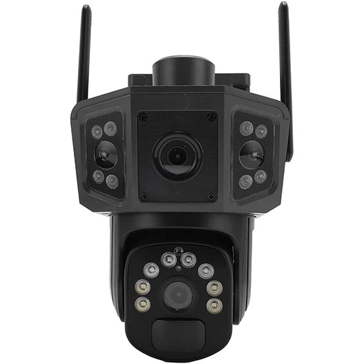 دوربین خورشیدی سیمکارتی V380 ظرفیت ۳ لنز