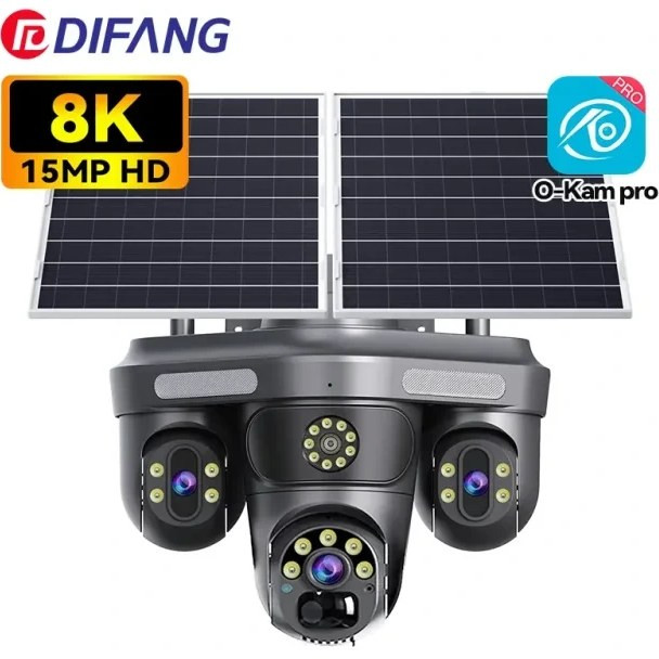 دوربین سیمکارتی سهلنز 2 پنل خورشیدی OkamPro