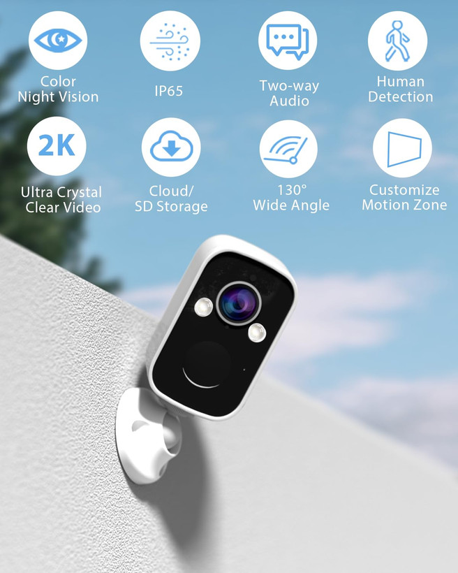 دوربین مداربسته شارژی 20 روز باتری خور سیمکارتی T5 2026 با کیفیت 10MP
