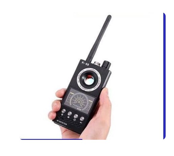 دستگاه جاسوس یاب  k68 (پیدا کردن gps مخفی ، دوربین مخفی ، شنود و دیگر تجهیزات الکترونیکی مخفی شده )