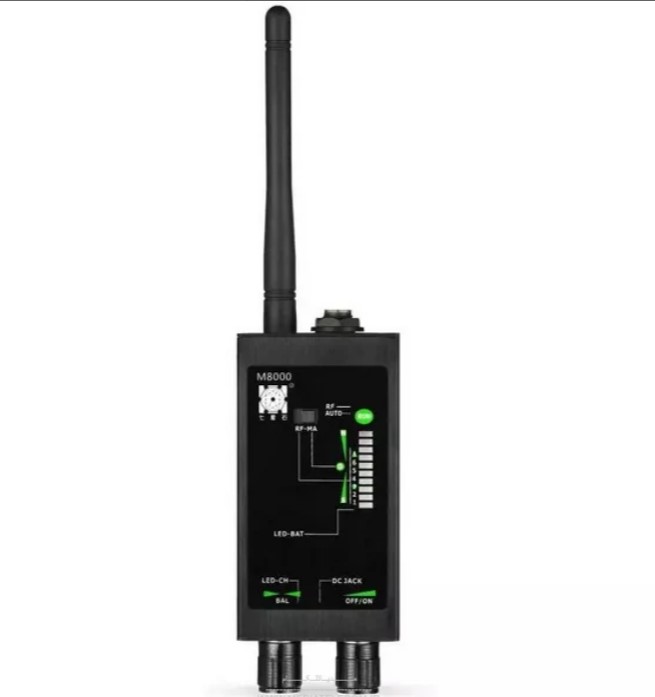 دستگاه m8000 ( پیدا کردن gps مخفی ، دوربین مخفی ، شنود و دیگر تجهیزات الکترونیکی مخفی شده ) دارای استاندارد اروپا