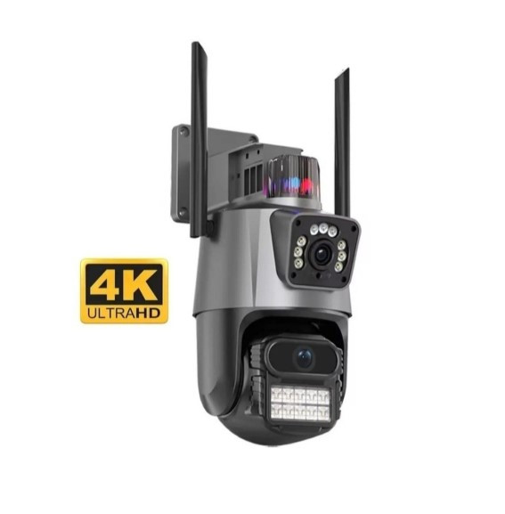 دوربین بی سیم خور دو لنز چرخشی v380 pro