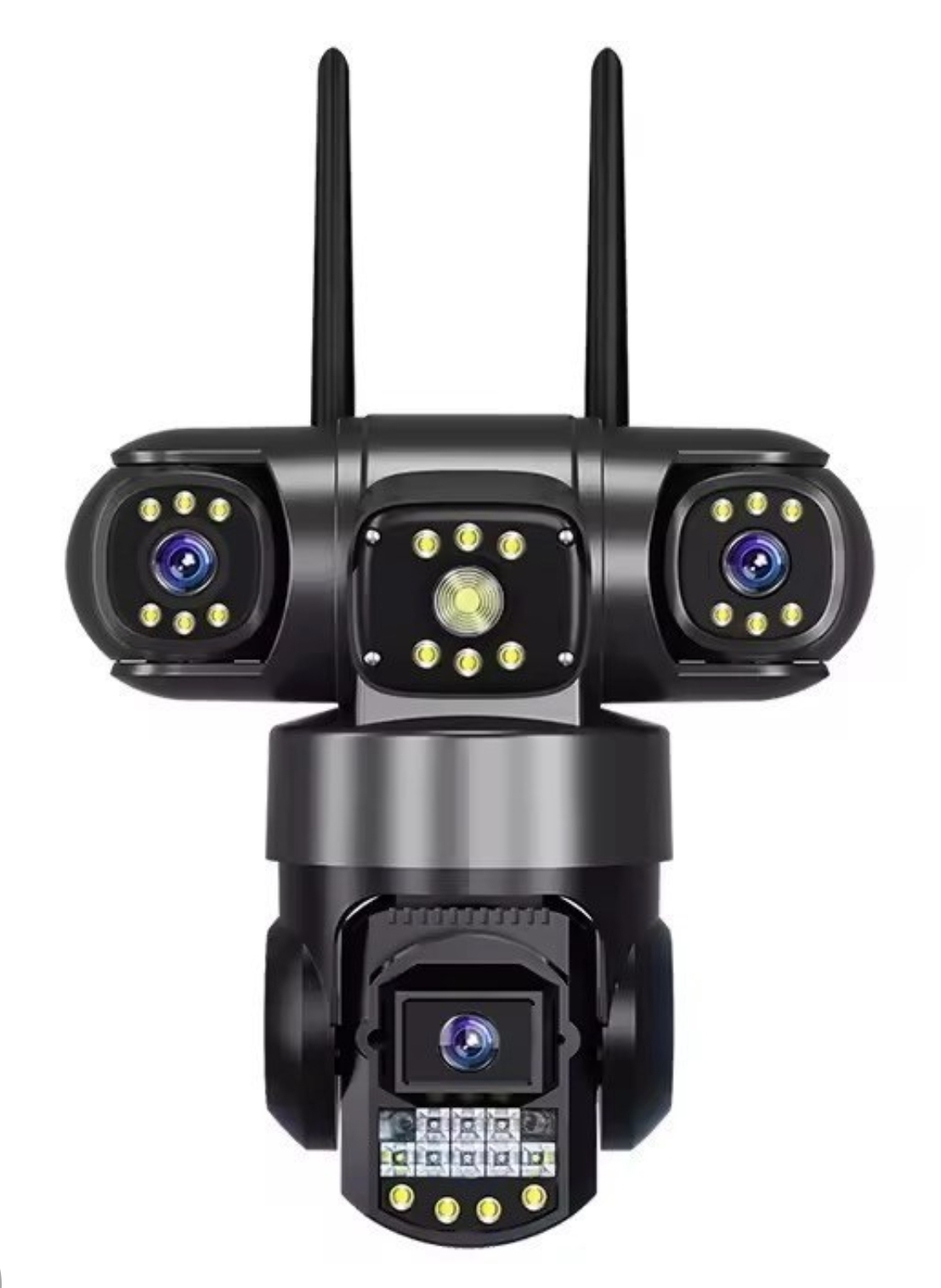 دوربین سیمکارتی ۳ لنز چرخشی V380 Pro بدون نقطه کور
