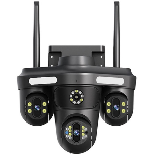 دوربین مینی اسپید دام هوشمند 3 لنز سیم کارتی اوکم مدل O-Kam QQ871B-WP-4G-AS-T سفید