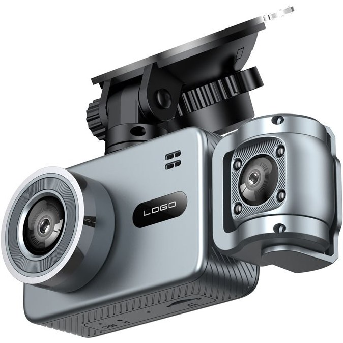 دوربین خودرو ثبت وقایع سه لنز 4K WiFi Car Dash Cam مدل S2Q سفید