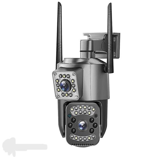 دوربین مدار بسته سیم کارت خور دو لنزه چرخشی V380 Pro
