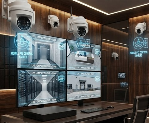 پکیج 4 تا دوربین بیسیم