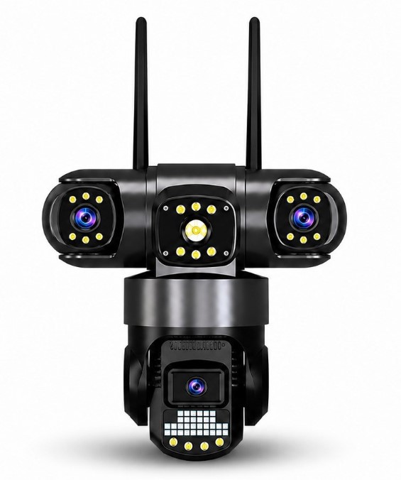 دوربین سیمکارتی سه لنز واقعی قابل تنظیم چرخشی 12MP مدل SZ3 بدون محدودیت در اپراتور با سرعت بالا O-KAM PRO