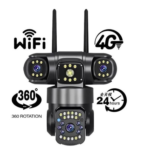 دوربین 3 لنز سیمکارتی چرخشی SMQ11 V380