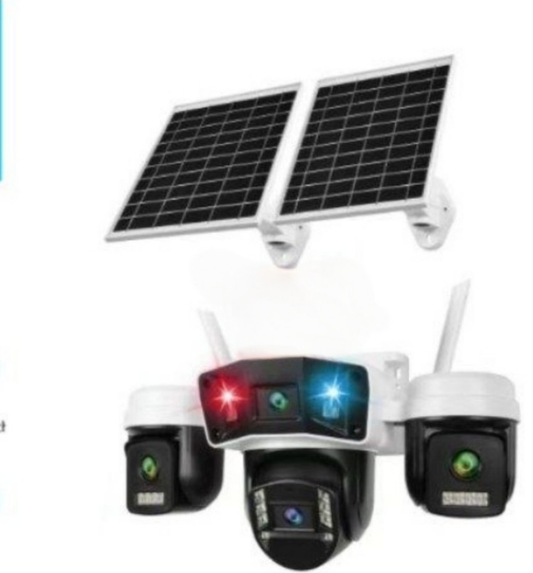 دوربین امنیتی اوکم مدل PRO TA11 خورشیدی با آژیر مشکی