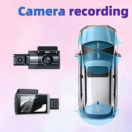 دوربین ثبت وقایع با 3 لنز وایفای دار 1080p
