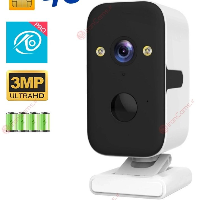 دوربین سیمکارتی باتری خور چرخشی 3 مگاپیکسل O-KAM PRO مدل T6