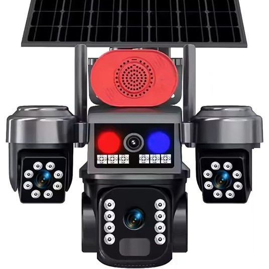 دوربین امنیتی خورشیدی ۳ لنز سیمکارتی مدل LD002-G