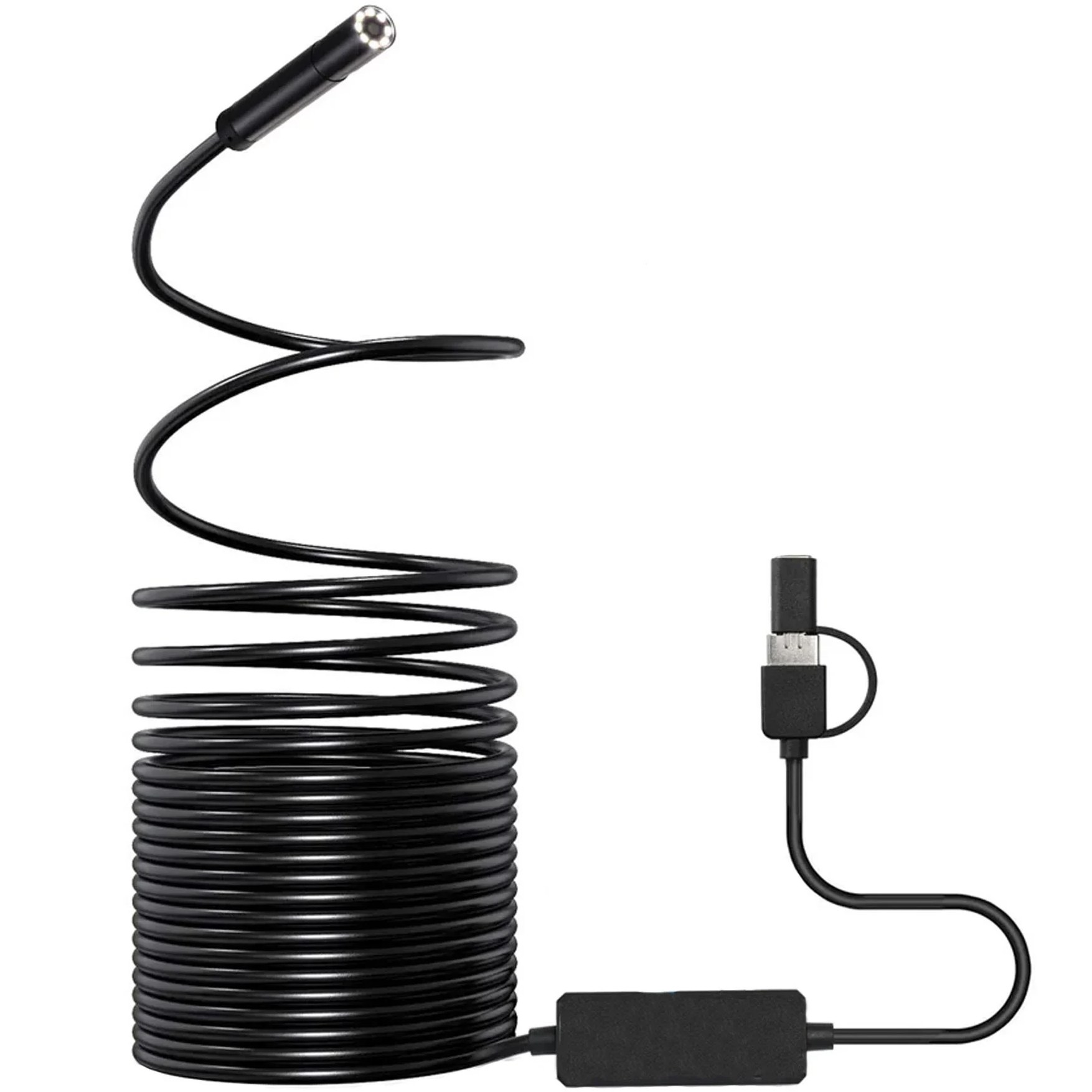 دوربین آندوسکوپی اتوفوکوس کد Waterproof HD 10M سفید