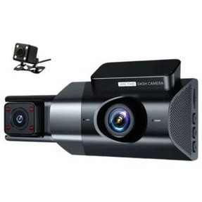 دوربین ثبت وقایع سه لنز وای فای دار BLACK BOX DVR مدل FULL HD سفید