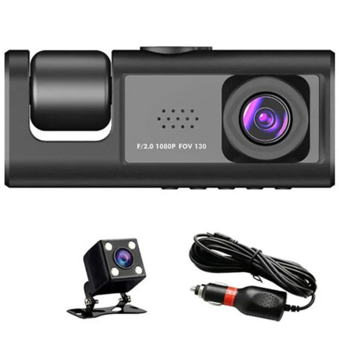 دوربین ثبت وقایع خودرو بلک باکس BLACK BOX سه لنزه سفید